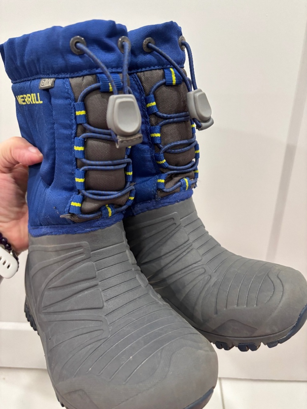 Merrell Kids Snow Quest Lite 3.0 Waterproof Winter Boots – Toddler Size C10 – EU